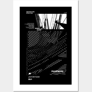 Abstract Architecture GRID Posters and Art